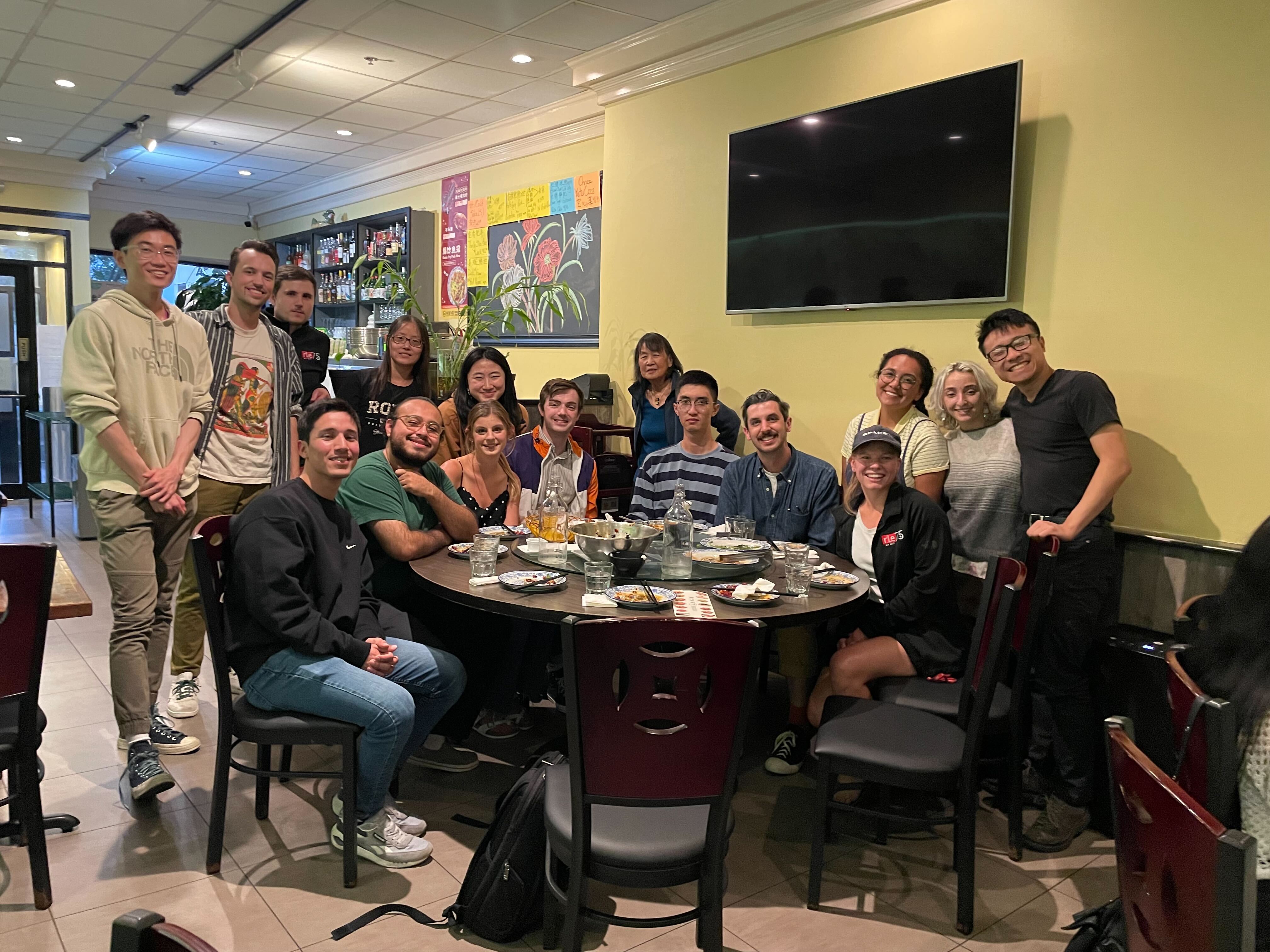 Hu group photo